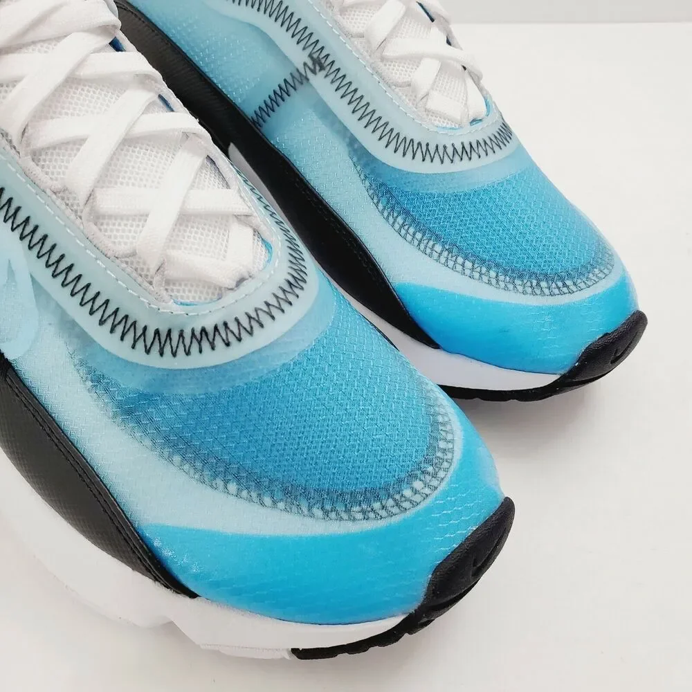 NIKE Shoes AIR MAX 2090 Mens Size 6 Laser Blue Black Running Sneaker CT1091-400